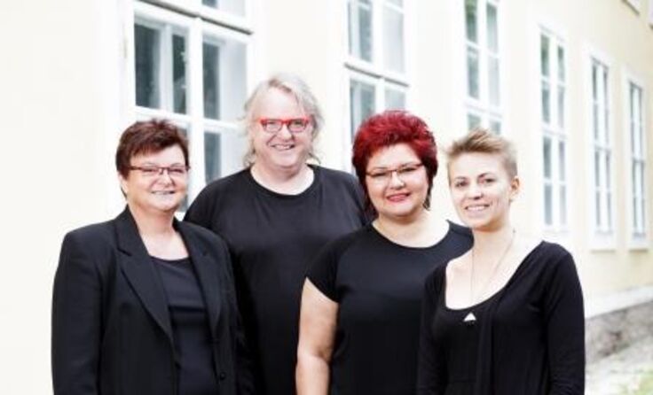Das Team der Kunstfabrik hat 2015 viel für die Kunst getan. Foto: Magdalena Bloder