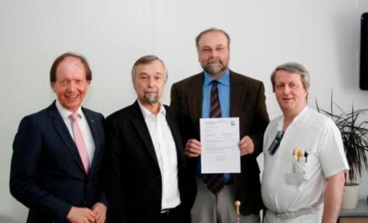 Andreas Reifschneider, Manfred Weissinger, Elmar Wiesinger und Michael Böhm.