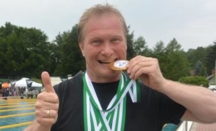 Andreas Mayr absolvierte einen super Wettkampf!