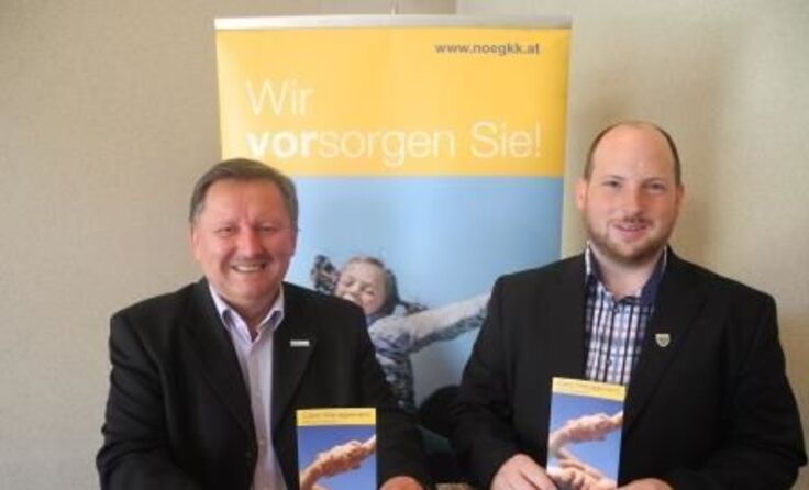 Service-Center Leiter Wolfgang Ebert (links) und Case Manager Georg Einzinger.