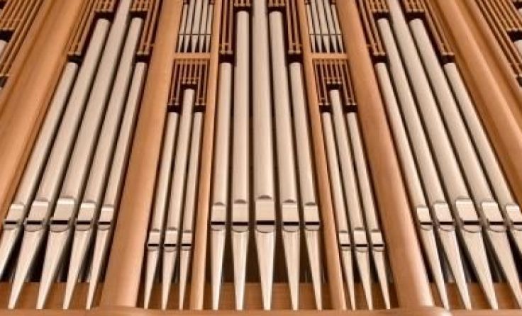 Die Rieger Orgel in der Sradtpfarrkirche Heidenreichstein. Foto: Matthias Ledwinka