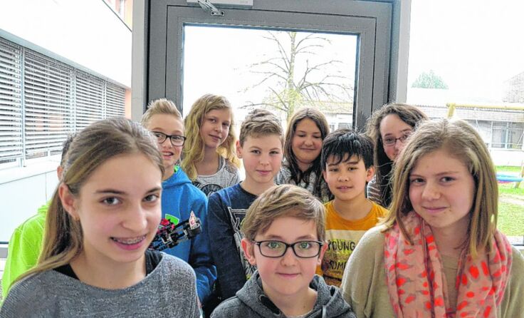 Gemeinsam erarbeiteten die Schüler einen Werbefilm für die NMS.