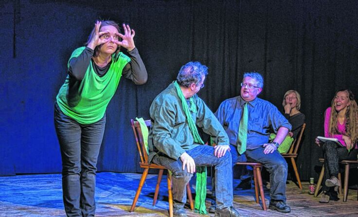 Beim Improtheater passieren alle Szenen spontan und ohne Drehbuch. *Foto: Improtheater Imperfect
