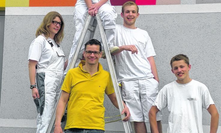 David Reiter ist stolz auf seine Lehrlinge.