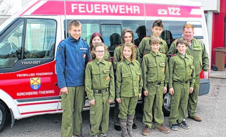 Die Förderung der Jugend wird bei der FF Kirchberg-Thening großgeschrieben.