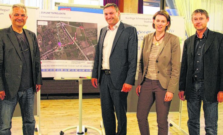 Die Bürger konnten neue Ideen für die Gestaltung der Stadt einbringen.