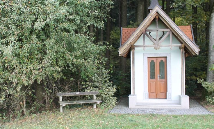 Die Hubertuskapelle in Feicht