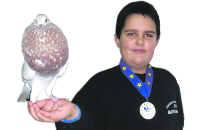 Der neunjährige Oliver liebt sein Hobby.