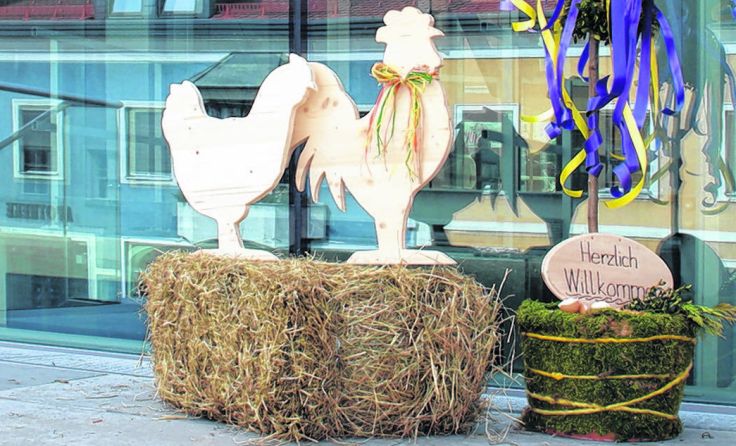 Die Goldhaubengruppe lädt zum österlichen Kunsthandwerksmarkt ein.