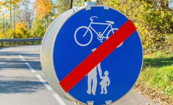 Der Autofahrer übersah den Radfahrer. Foto: Wodicka