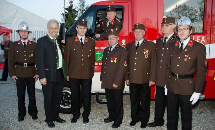Seit 120 Jahren ist die FF Pötting im Einsatz. Fotos: Petra Leidinger