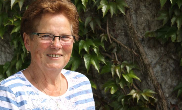 Mundartdichterin Helga Nöbauer aus Peuerbach.