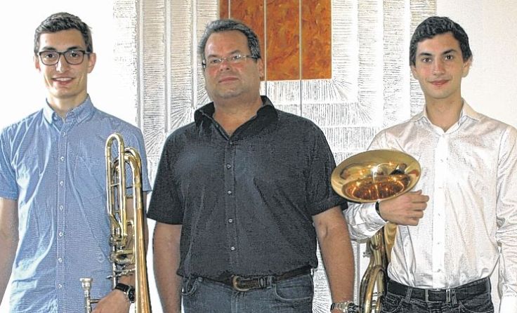 Markus Steinbock, Christoph Aigner und David Doppelbauer