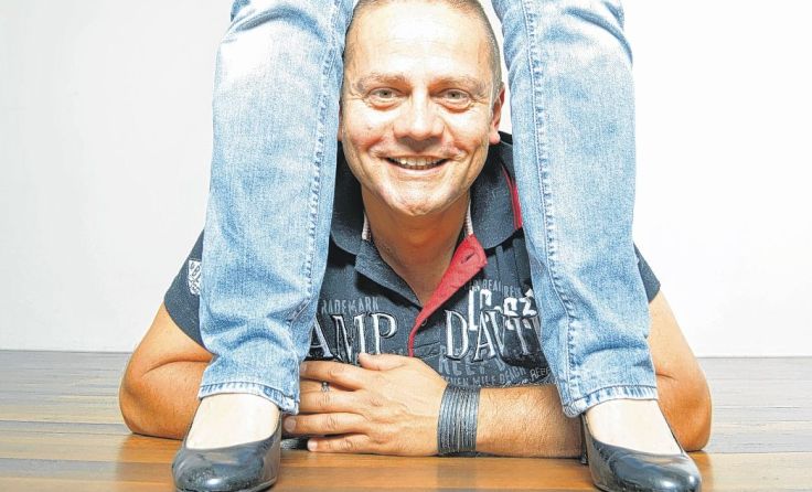 Der Kabarettist Wolf Gruber gastiert am 14. Jänner in Natternbach. Foto: Gruber