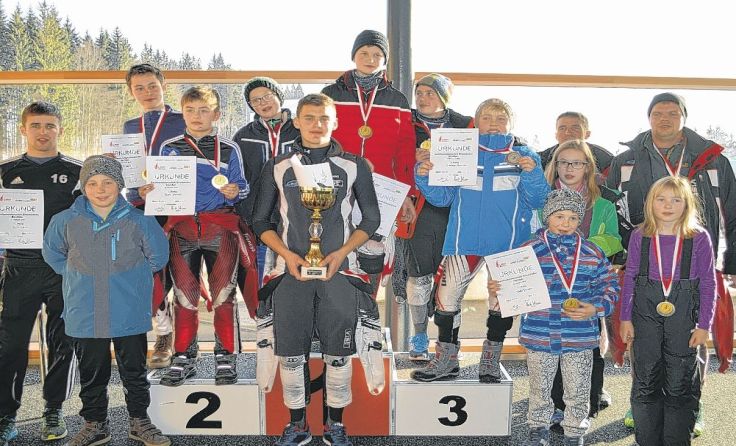 Erfolgreich verlief die Bezirksmeisterschaft für den Skiclub St. Agatha.