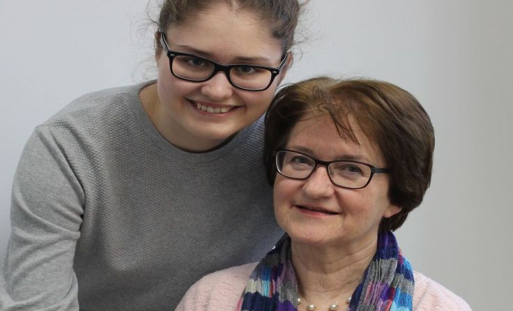 Maria Luntsch hat gemeinsam mit ihrer Oma ein Buch veröffentlicht.