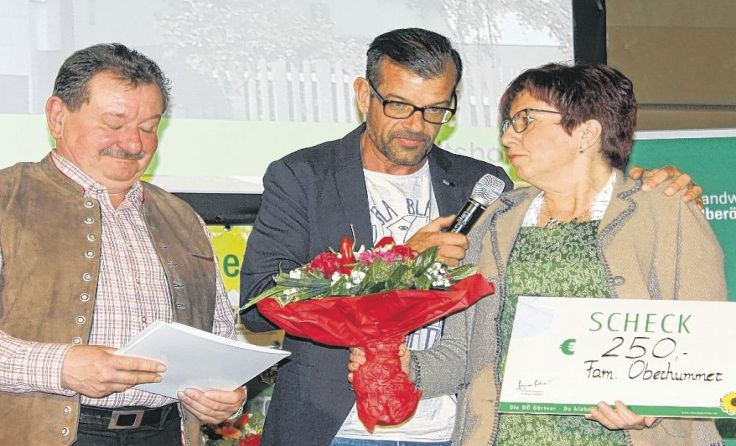 In der Kategorie Bauernhaus gewann Familie Oberhumer aus Gaspoltshofen