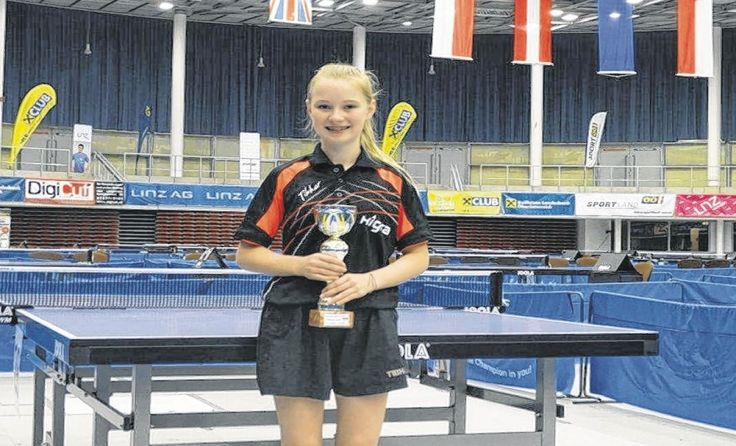 Romy Reiter holte sich bei einem der größten Nachwuchsturniere Europas den ersten Platz.