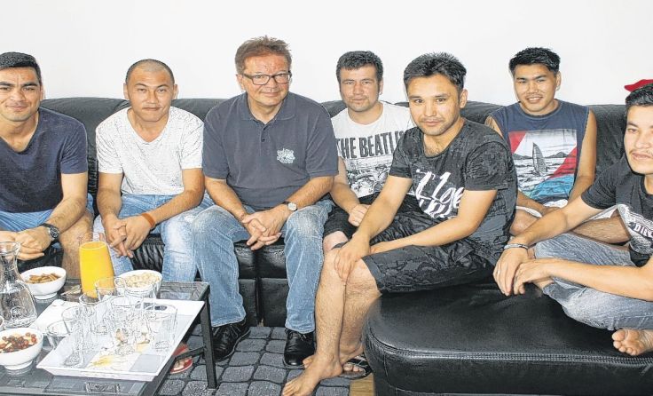 Zuhause sein: Auf 120 Quadratmetern leben sieben Asylwerber und teilen sich die Miete. 
