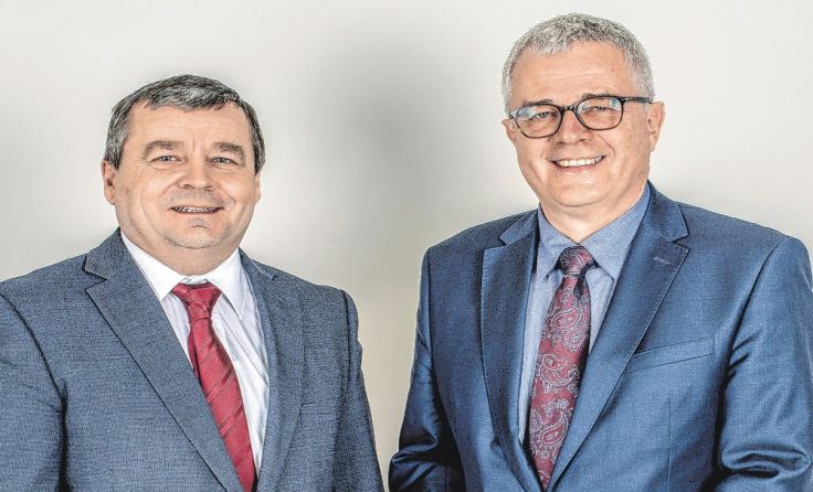 Peter Sattlberger und Wolfgang Oberlehner stellen sich der Wahl. Foto: ÖVP Peuerbach