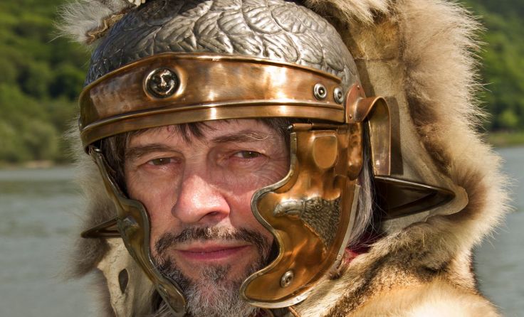 Hubert Krexhammer tritt seit 30 Jahren als Römer auf. Foto: Thomas Ortner