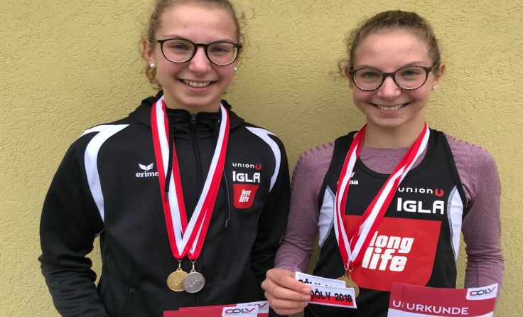 Ida und Agnes Danner aus Weibern holten Silber und Gold. Foto: IGLA