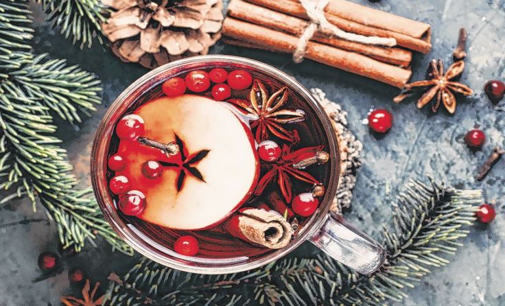 Glühwein und vieles mehr gibt‘s bei der Adventroas. Foto: AnikonaAnn/Shutterstock.com