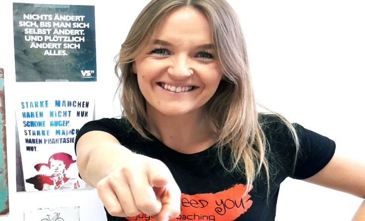 Miriam Sompek ist Jugendcoach in Grieskirchen. Fotos: Jugendcoaching, Soziale Initiative