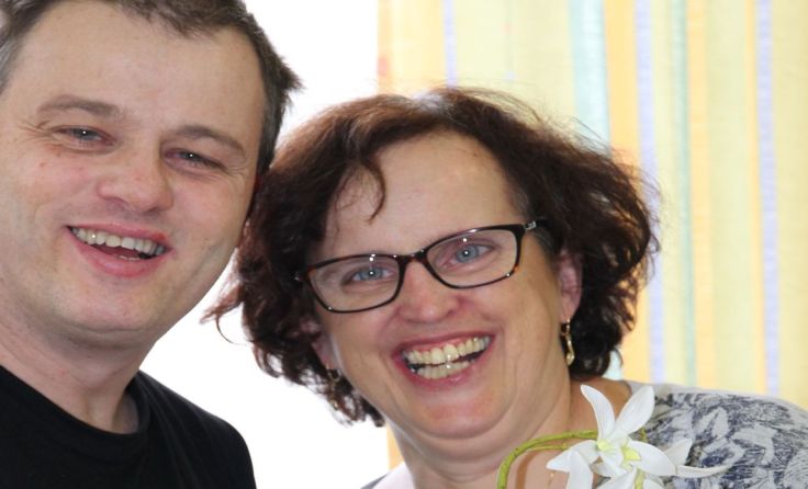 Brigitte Niedermair und Michael Wilhelm sind seit 15 Jahren ein Paar. Foto: Caritas