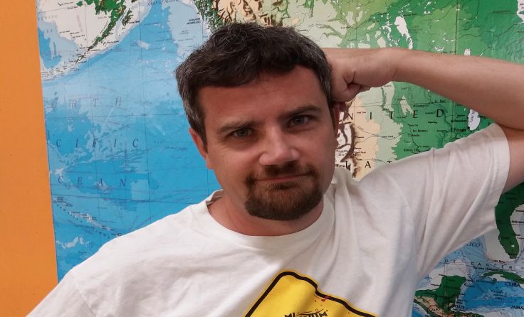 Emanuel Bauer kommt mit seinem „Weltkabarett“ nach Schlüßlberg.Foto: privat