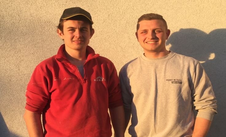 Lukas Ditzlmüller und Dominik Gfölner wurden zu Lebensrettern. Foto: privat