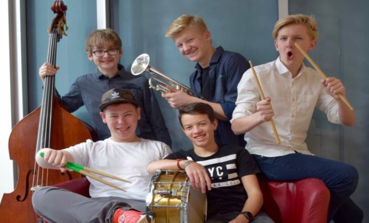 Die junge Jazzbank Fun Chord. Foto: privat