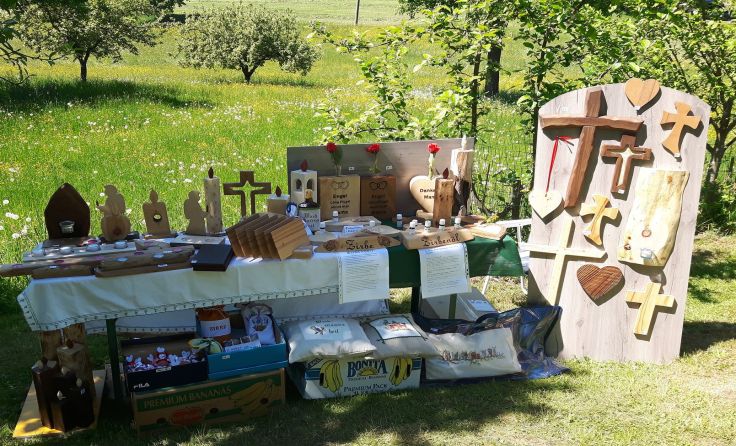Insgesamt 24 Aussteller zeigen ihre Schmuckstücke beim Handwerksmarkt.Foto: privat