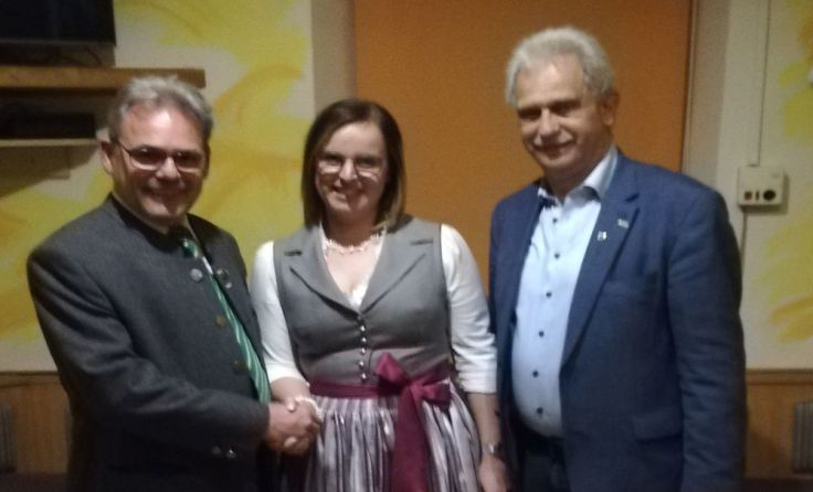 Rudolf Hartl, Kathrin Eibelhuber und Peter Oberlehner. Foto: privat