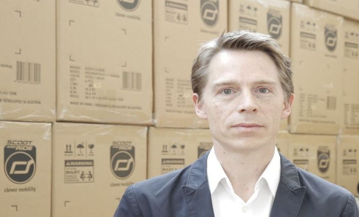 Robert Kirchschlager von der Scoot & Ride Gmbh gewann einen ersten Platz.Fotos: Jürgen Steyer