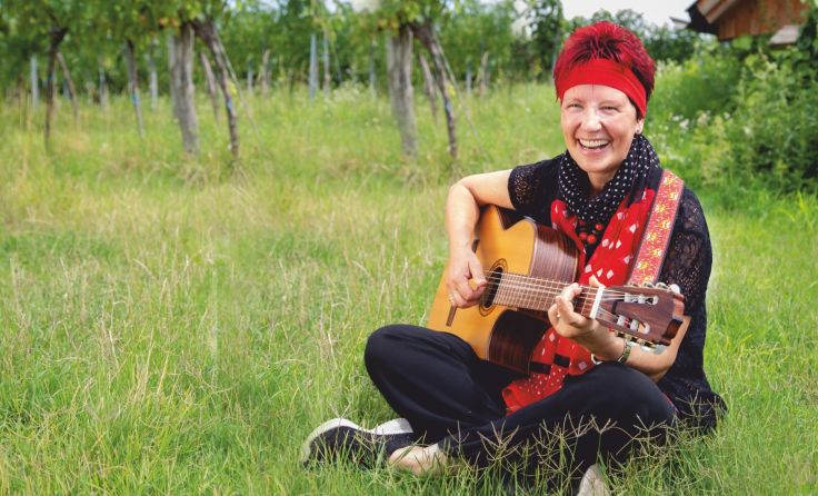 Roswitha Spielberger ist die „Stianghausratschn“. Foto: Gisel Brechenmacher