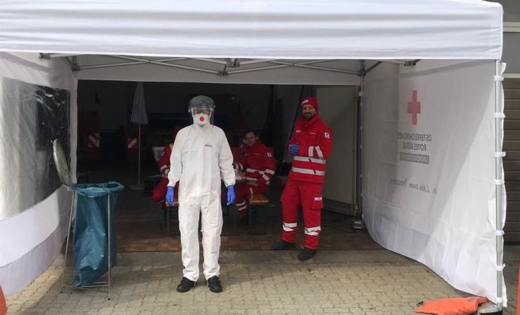 Seit 25. März gibt es auch im Bezirk Grieskirchen und Eferding fixe Teststationen.Foto: privat