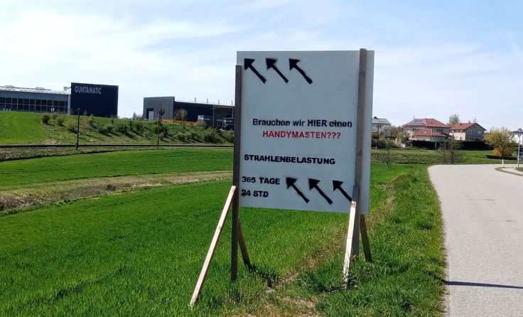 Gegen den 5G-fähigen Handymast gab es im Vorfeld Widerstand. Foto: LangS