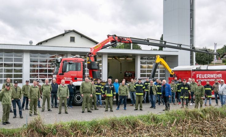 Die FF Wallern beherbergt ein Fahrzeug für Katastrophenschutz. Foto: Markus Lehner