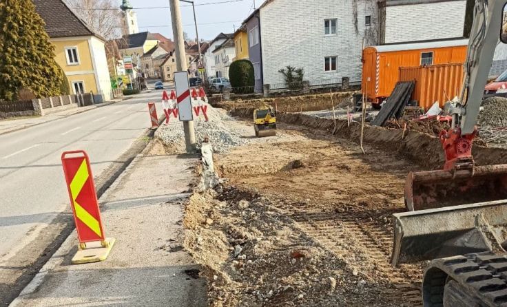 Ein Großprojekt in Sachen Straßenbau wird in Waizenkirchen umgesetzt.Foto: privat