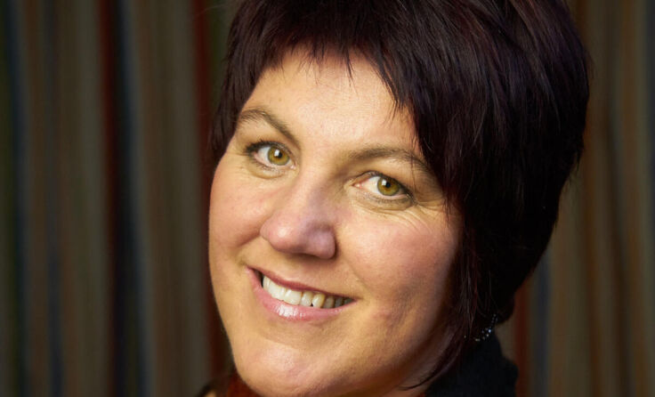 Petra Maria Burger spricht über die Frauenrollen. (Foto: Franz Burger)