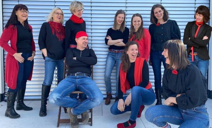 Das Ensemble PopUp tritt in der Assista-Kapelle auf. (Foto: assista)