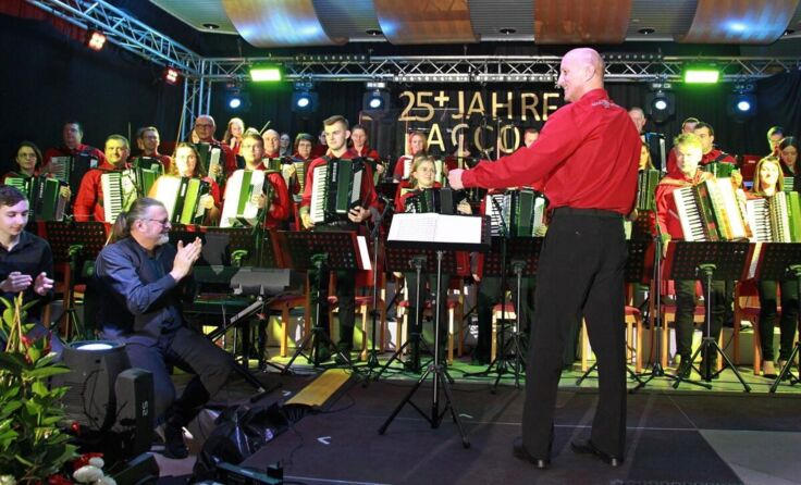 Hubert Antlinger nahm mit dem Acco-Jubiläumskonzert Abschied von seinem Lebenswerk. (Foto: Acco)