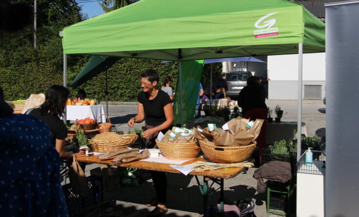 Der nächste Bauernmarkt in Prambachkirchen findet am 2. September statt. (Foto: Grüne )