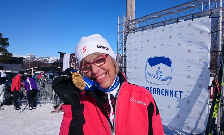 Renata Hönisch, Siegeerin über 5km / klassisch