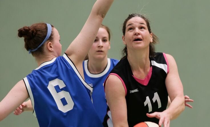 Die Niederösterreicherin Irene Minarz im Dress der Lions Ladys