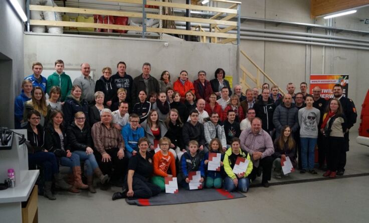 Der Auffrischungskurs in Groß SIegharts war sehr gut besucht.