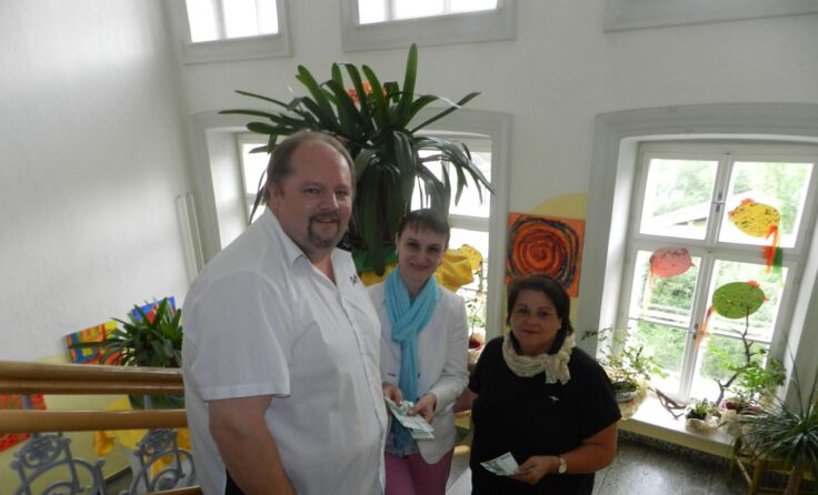 V.l.: Gerald Matzinger, Manuela Gegenbauer und Heidemarie Kadernoschka