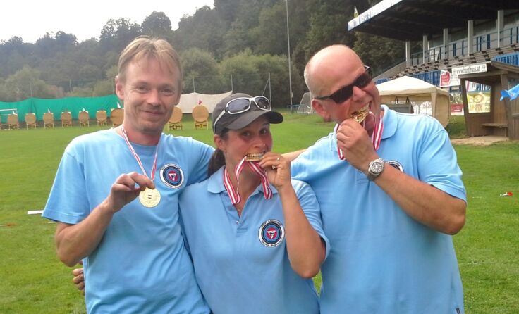 V.l.: Roland Eggenberger, Michaela Fida und Kurt Strommer.