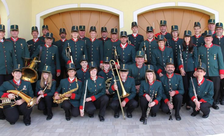 Die Kapelle der Freiwilligen Feuerwehr Amaliendorf-Aalfang